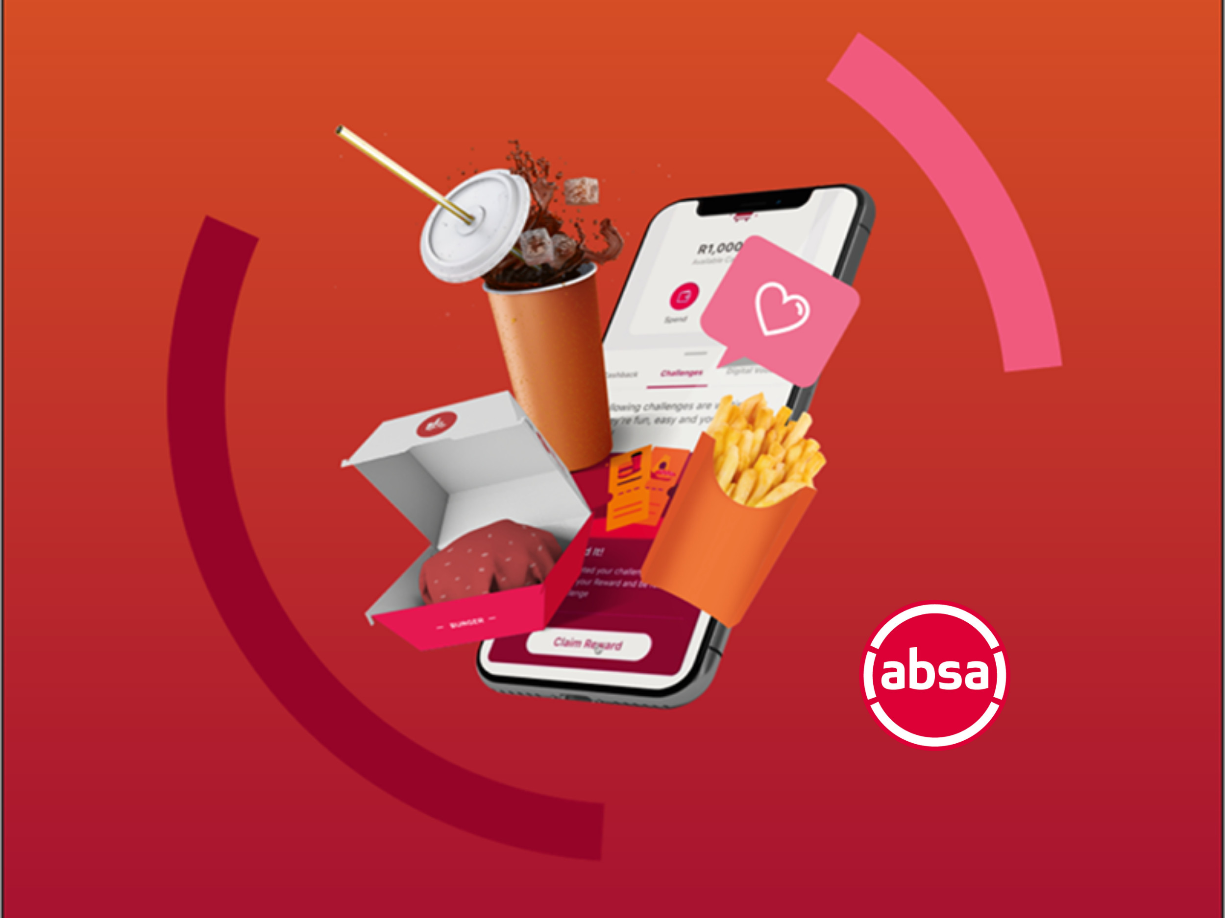 The ABSA rewards 4 all campaign poster