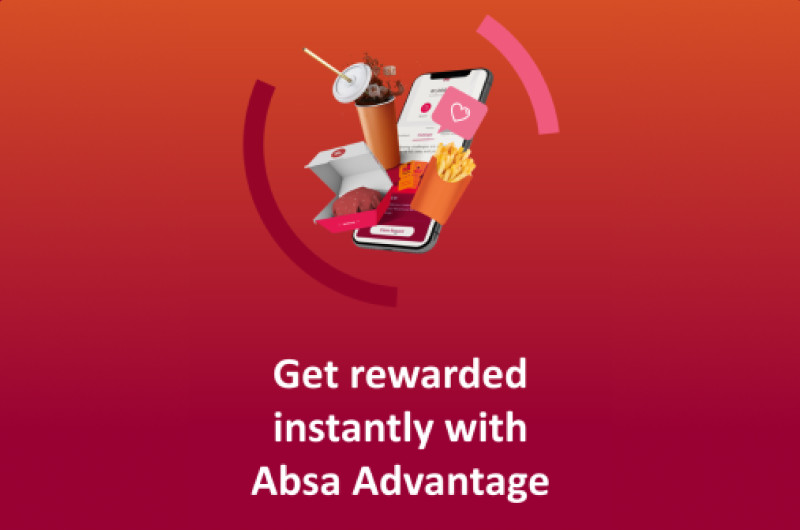 An Absa Advantage background poster