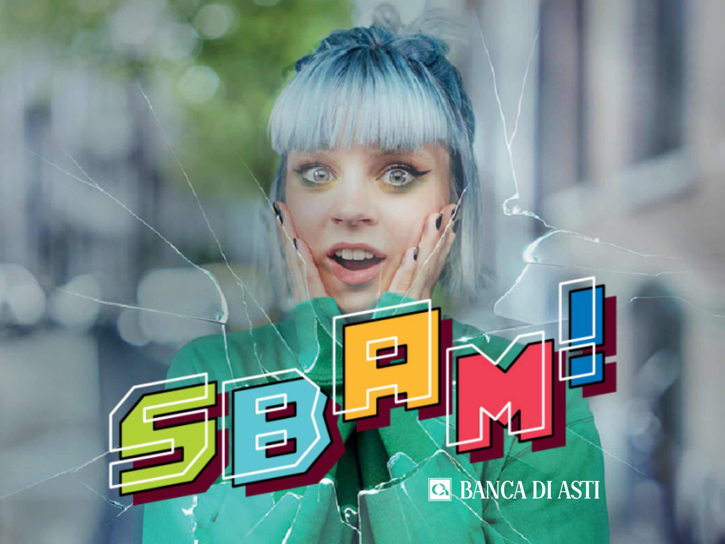 A Banca Di Asta campaign poster for SBAM!