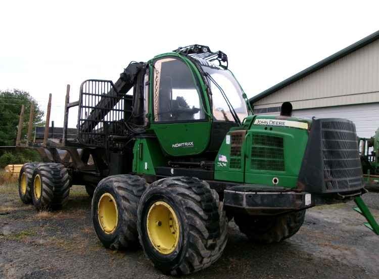 2010 John Deere 1110E Forwarder