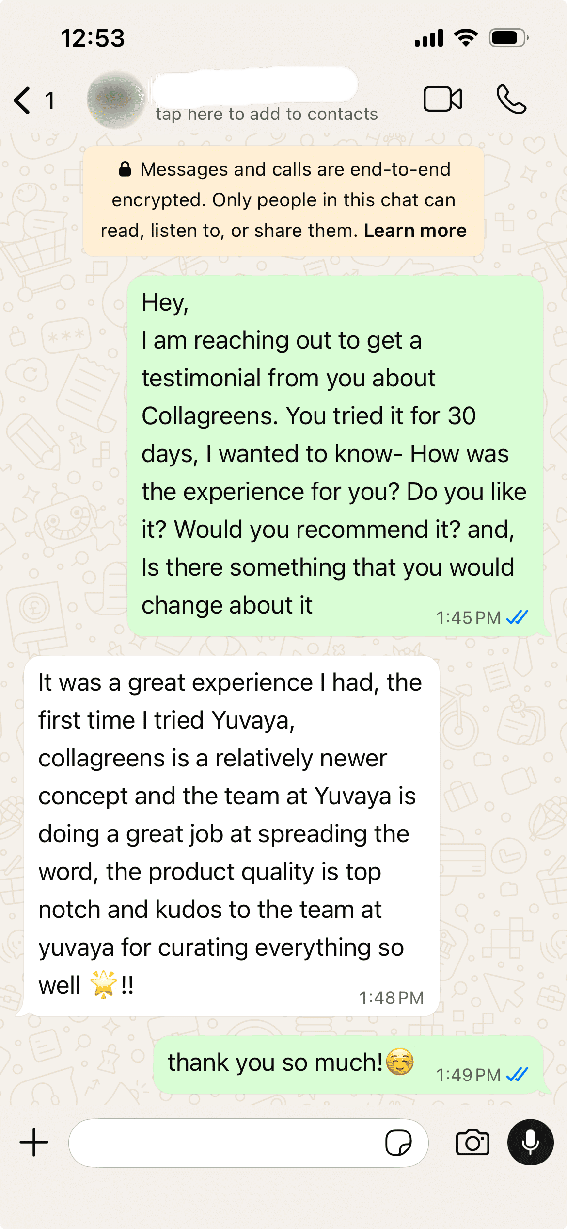 Verified Customer
