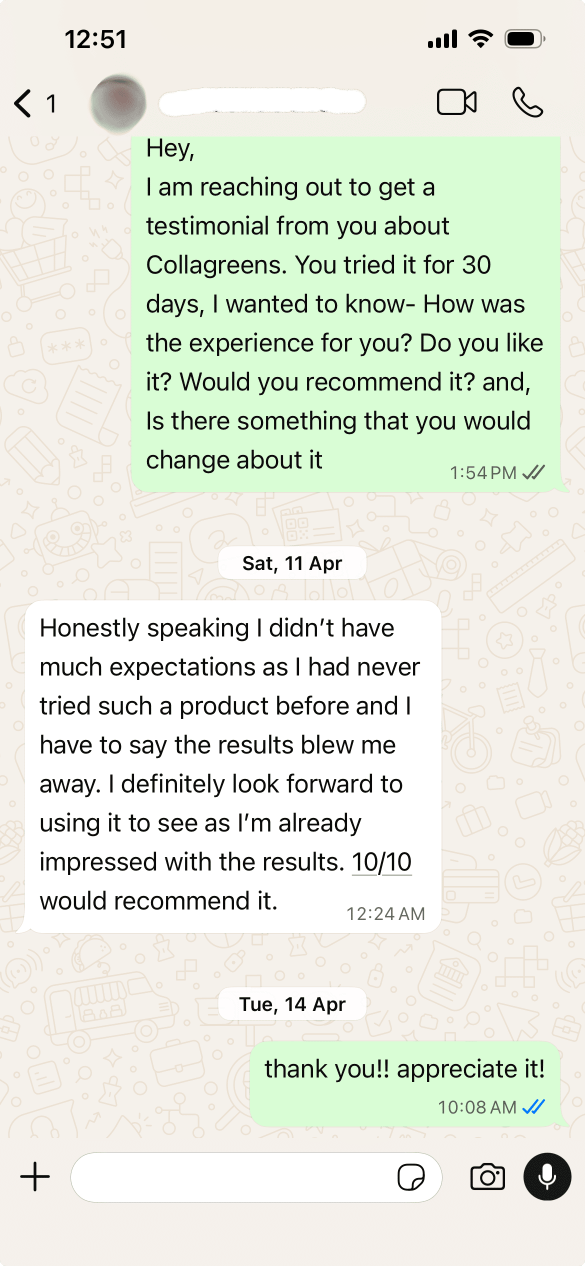 Verified Customer