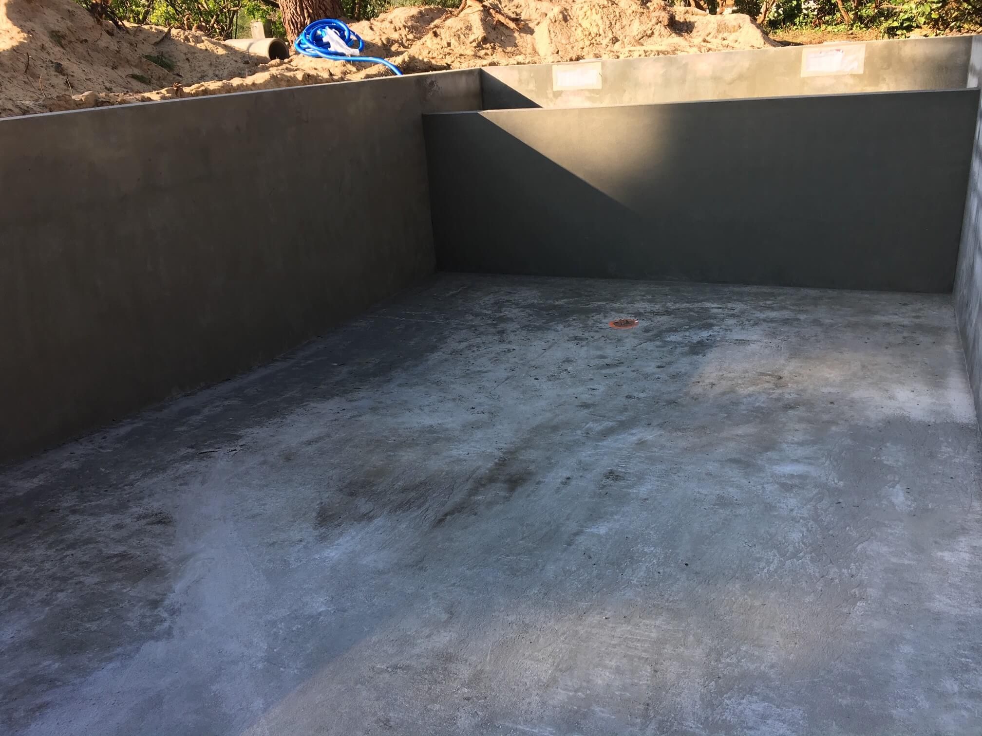 Remblaiement autour de la piscine 2