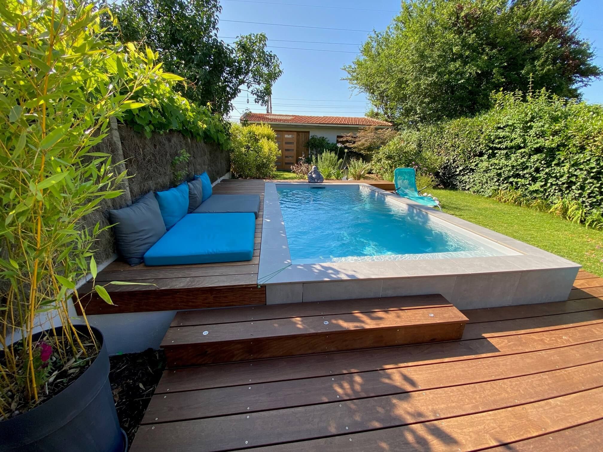 piscine hors sol en Gironde