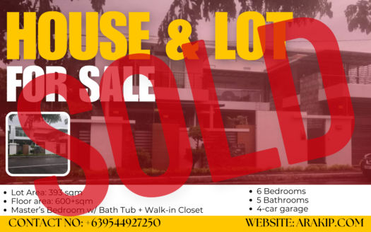 [SOLD] 6-Bedroom House in Orchard Ave., Dasmarinas City, Cavite