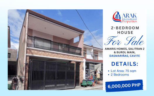 Fully Furnished 2-Bedroom Home in Amaris Homes 1, Salitran 2, Dasmariñas City, Cavite