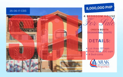 [SOLD] Precious 4-Bedroom Home in Cresta Bonita Subdivision, Salitran 2, Dasmariñas, Cavite
