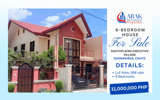 Elegant 6-Bedroom House in Southplains Executive Village, Dasmariñas, Cavite