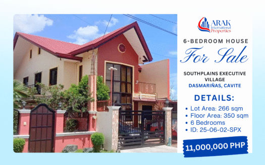 Elegant 6-Bedroom House in Southplains Executive Village, Dasmariñas, Cavite