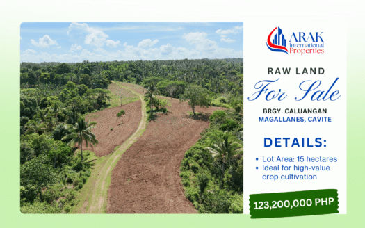 Prime 15.4-Hectare Farm Land in Brgy. Caluangan, Magallanes, Cavite