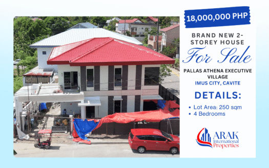 250 sqm Brand-New 2-Storey Home in Pallas Athena Executive Village, Imus, Cavite
