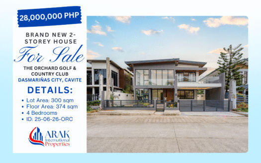 Elegant 4-Bedroom House in a Premier Golf Community with Resort-Style Amenities at the Orchard Golf and Country Club, Dasmarinas City, Cavite