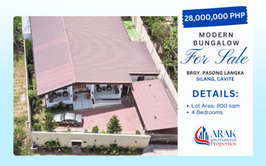 Luxury Modern Bungalow in Brgy. Pasong Langka, Silang, Cavite