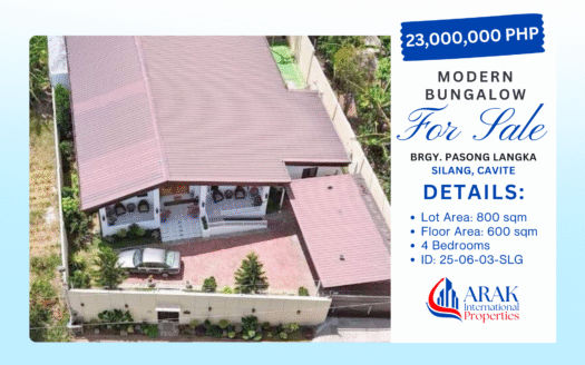 Luxury Modern Bungalow House in Brgy. Pasong Langka, Silang, Cavite