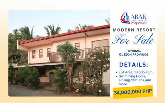 Expansive Resort Property with Scenic Views in Tayabas, Quezon – Ideal for Retreats, Events, or Investment