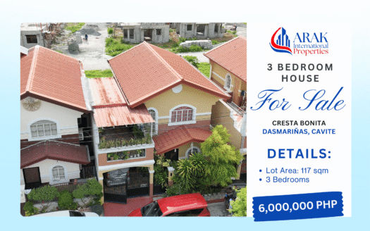 Exclusive 3-Bedroom House in Cresta Bonita, Dasmariñas, Cavite