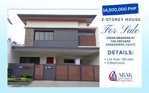 Modern 6-Bedroom 2-Storey House in Green Meadows at The Orchard, Dasmariñas, Cavite