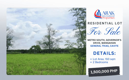 150 sqm Residential Lot in Metro South, General Trias, Cavite