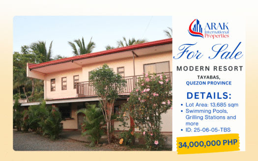 Expansive Resort Property with Scenic Views in Tayabas, Quezon – Ideal for Retreats, Events, or Investment