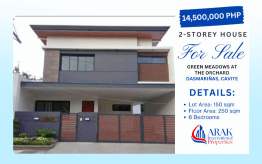 Modern 6-Bedroom 2-Storey House in Green Meadows at The Orchard, Dasmariñas, Cavite
