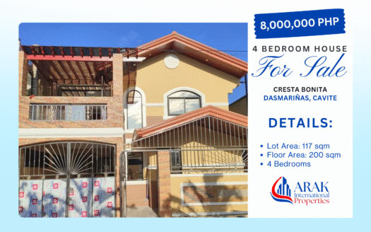 Precious 4-Bedroom Home in Cresta Bonita Subdivision, Salitran 2, Dasmariñas, Cavite