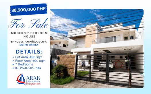 Elegant 7 Bedroom House in BF Homes Paranaque City, Metro Manila