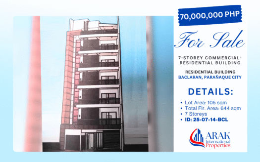 7-Storey Commercial-Residential Building in Baclaran, Parañaque City, Metro Manila