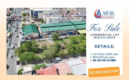 2,084 sqm Prime Commercial Lot on Aguinaldo Highway, Imus, Cavite