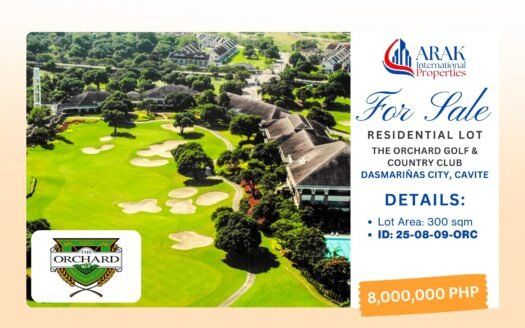 300 sqm Residential Lot for Sale at The Orchard Golf & Country Club