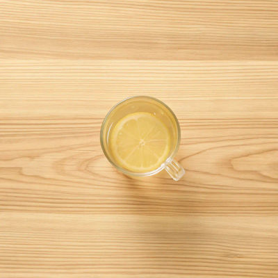 A cup of chilled lemon juice