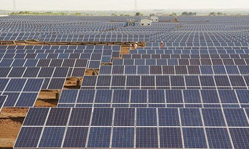 Solar farm company in India