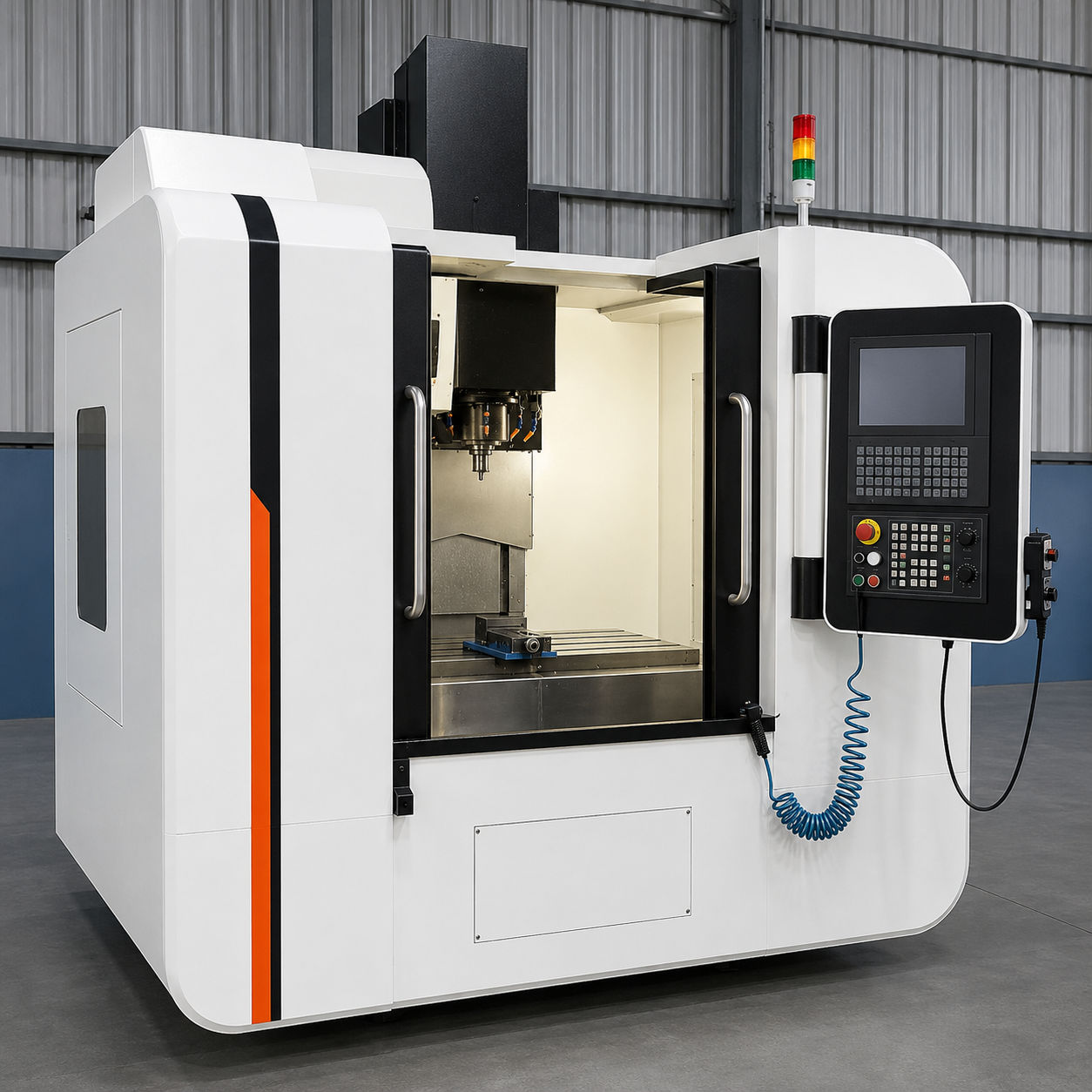 VMC machining centre alternate view