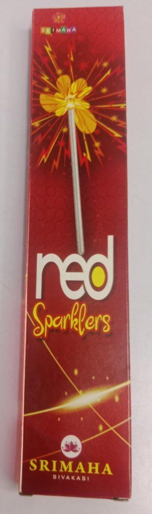 12 cm Red Sparklers (10 Pcs)