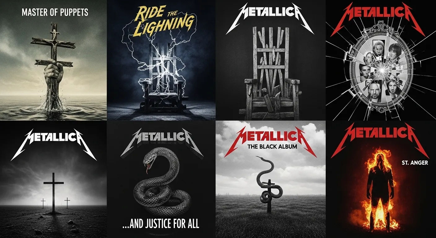 metallica cover albums