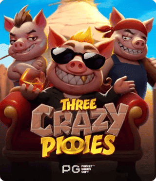 Three Crazy Piggies