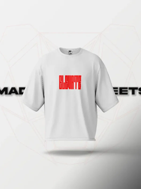 Elevate Your Midlife Crisis Oversized T-Shirt – White