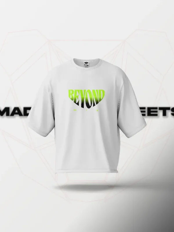 Beyond: Who Are We? Oversized T-Shirt – White