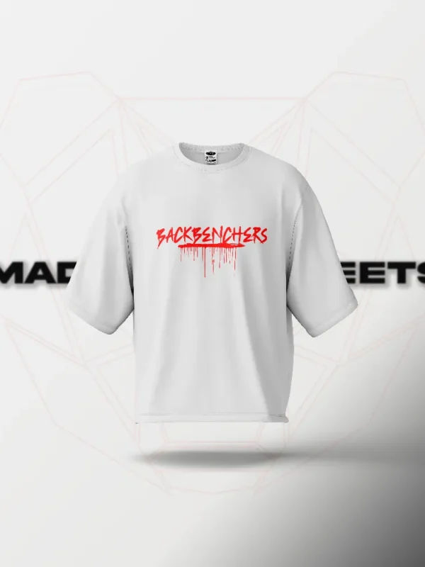 Backbenchers Oversized T-Shirt – White
