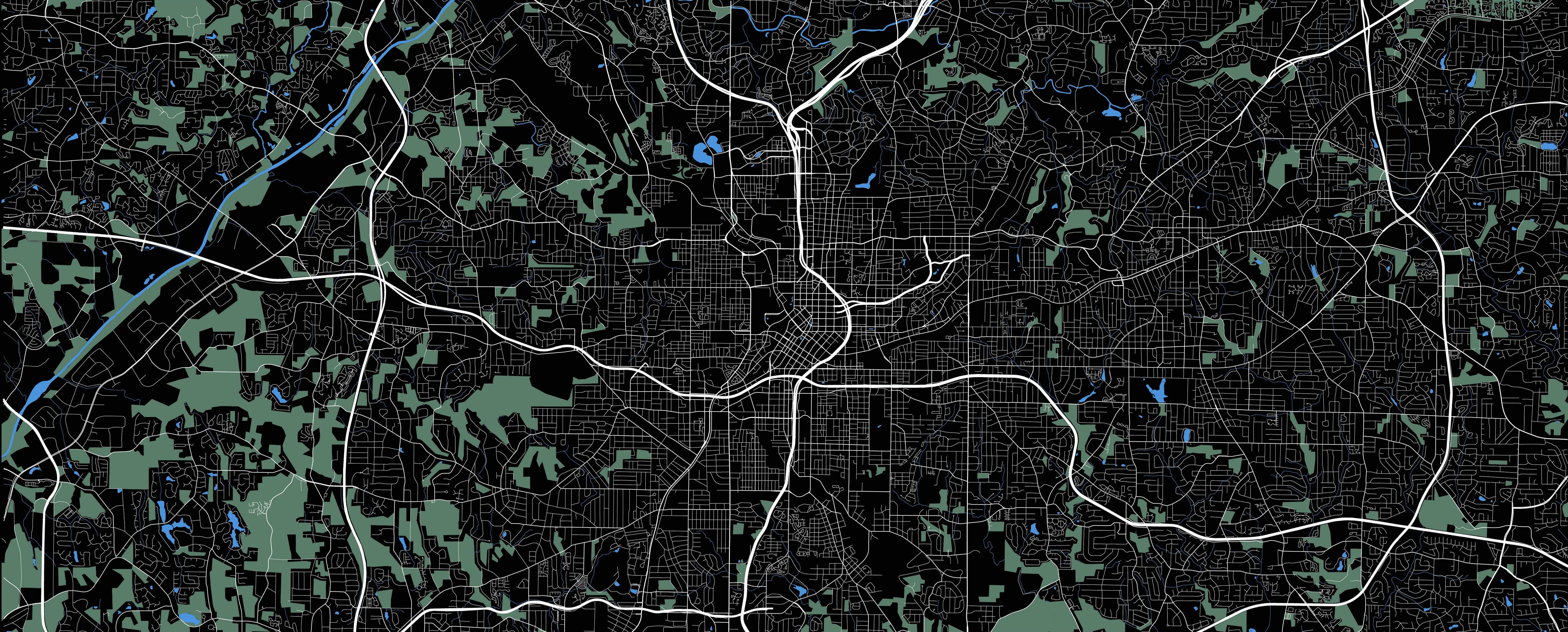 Atlanta map