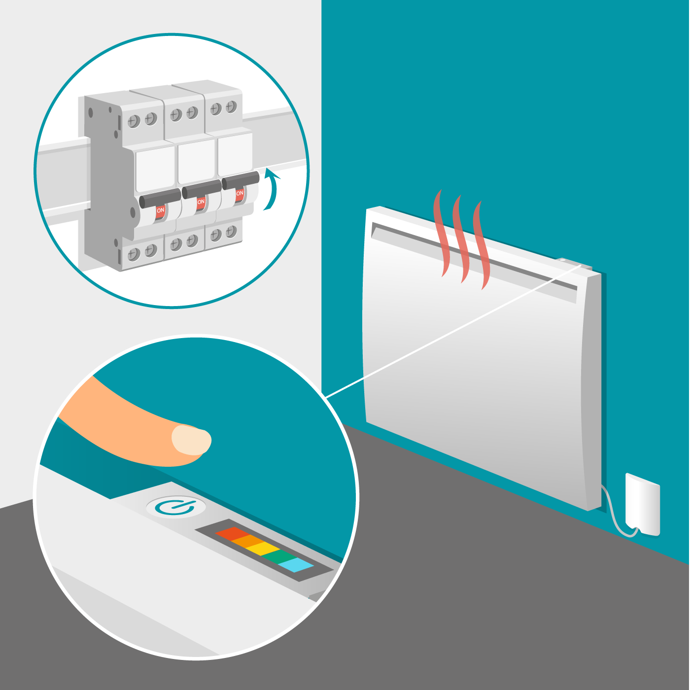 Mises aux normes radiateur électrique Moissy-Cramayel