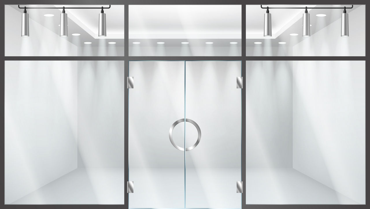 vitrine magasin