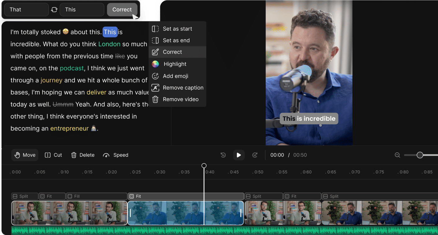 Edición de Video con IA | Clips Automáticos para Redes Sociales