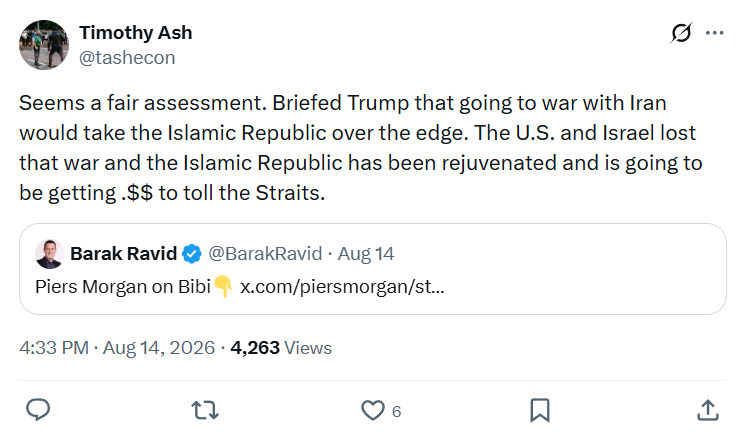 Timothy Ash: Seems a fair assessment...