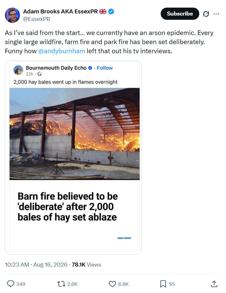 Adam Brooks: As I’ve said from the start…