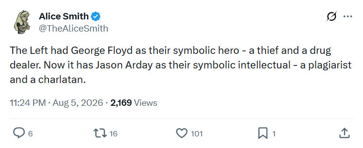 Alice Smith: The Left had George Floyd...