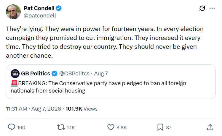 Pat Condell: They're lying...