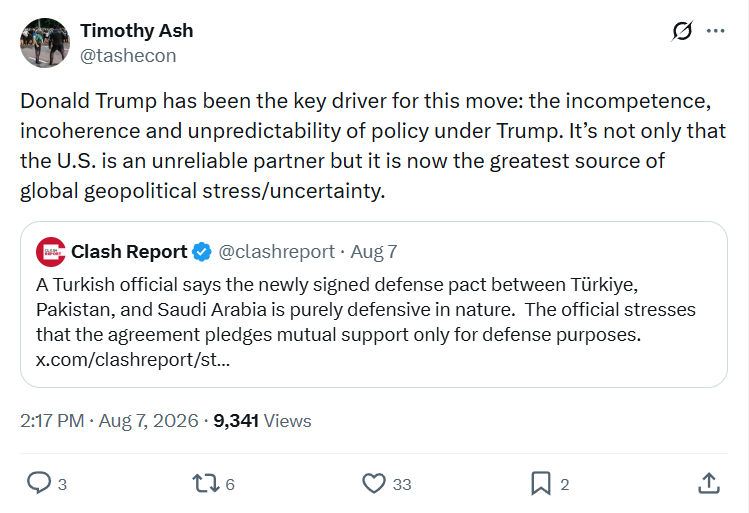 Timothy Ash: Donald Trump has been the key driver...