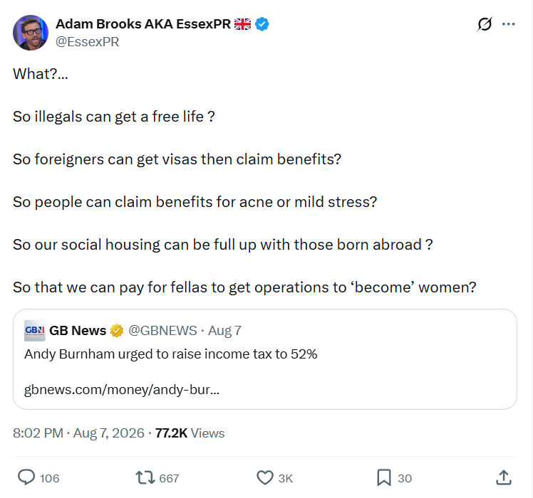Adam Brooks: What?…