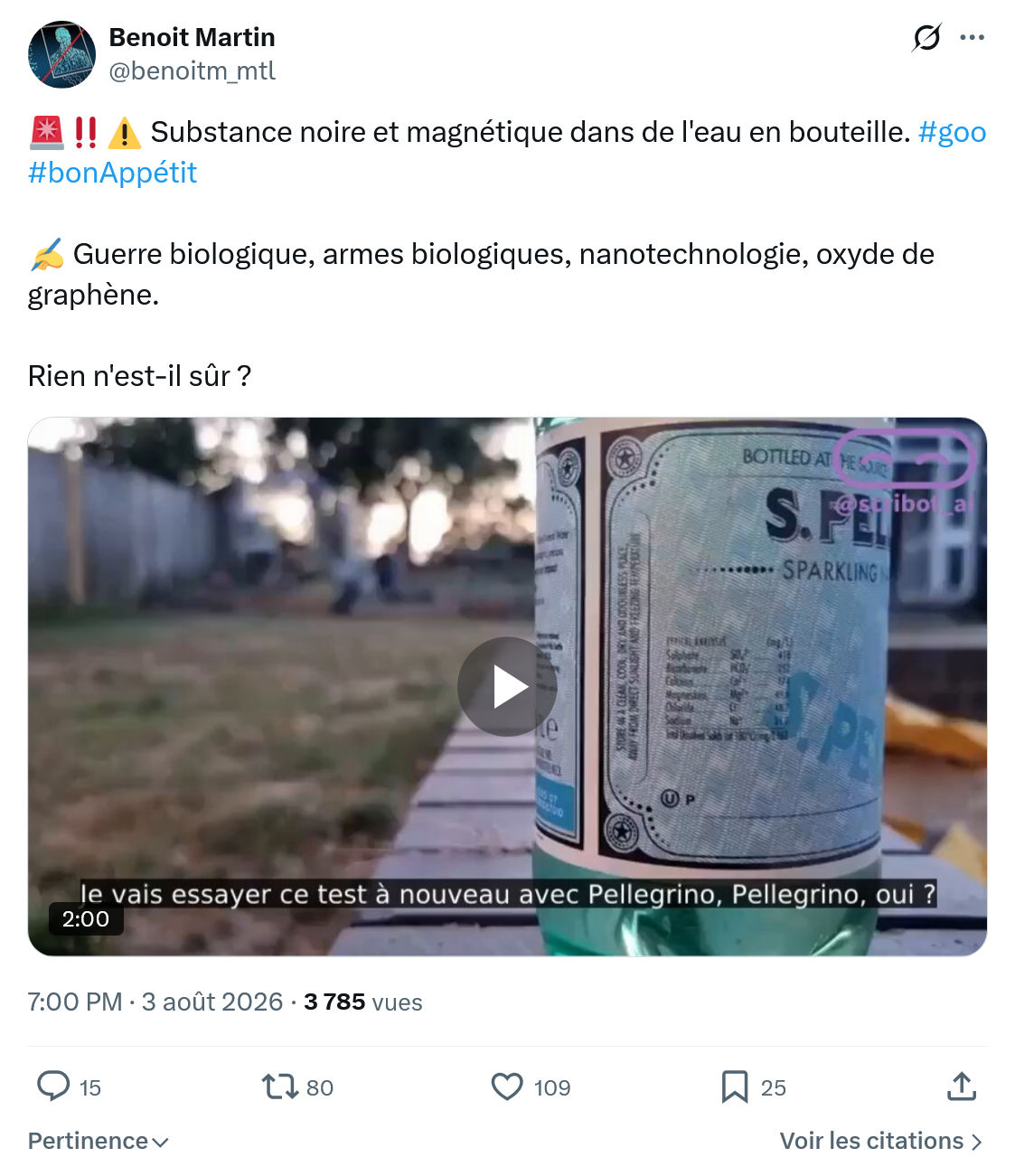 Benoît Martin: Substance noire et magnétique...