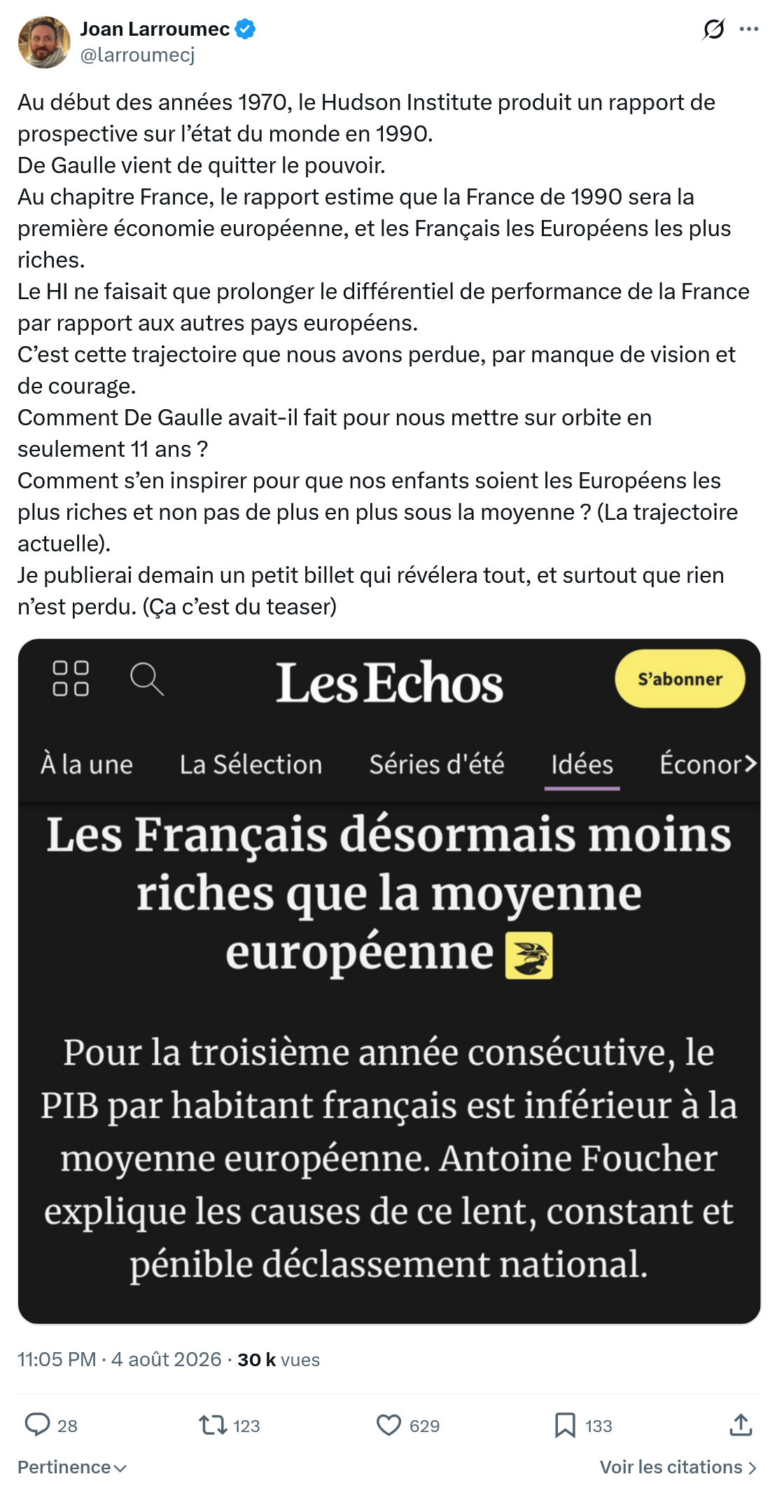 Joan Larroumec: Au début des années 1970...